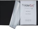 FolderSys Sichtbuch FolderSys® DIN A4 schwarz