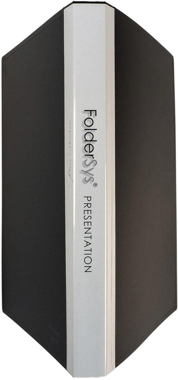 FolderSys Sichtbuch FolderSys® DIN A4 schwarz