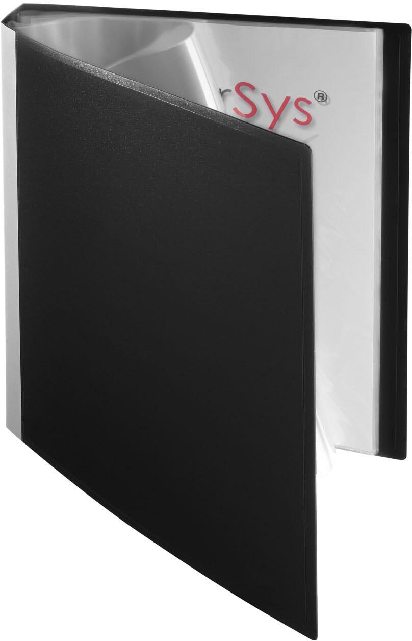 FolderSys Sichtbuch FolderSys® DIN A4 schwarz