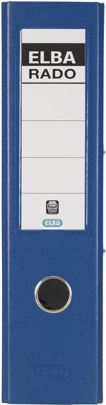 ELBA Ordner Rückenbreite 8 cm DIN A4 Kunststoff blau