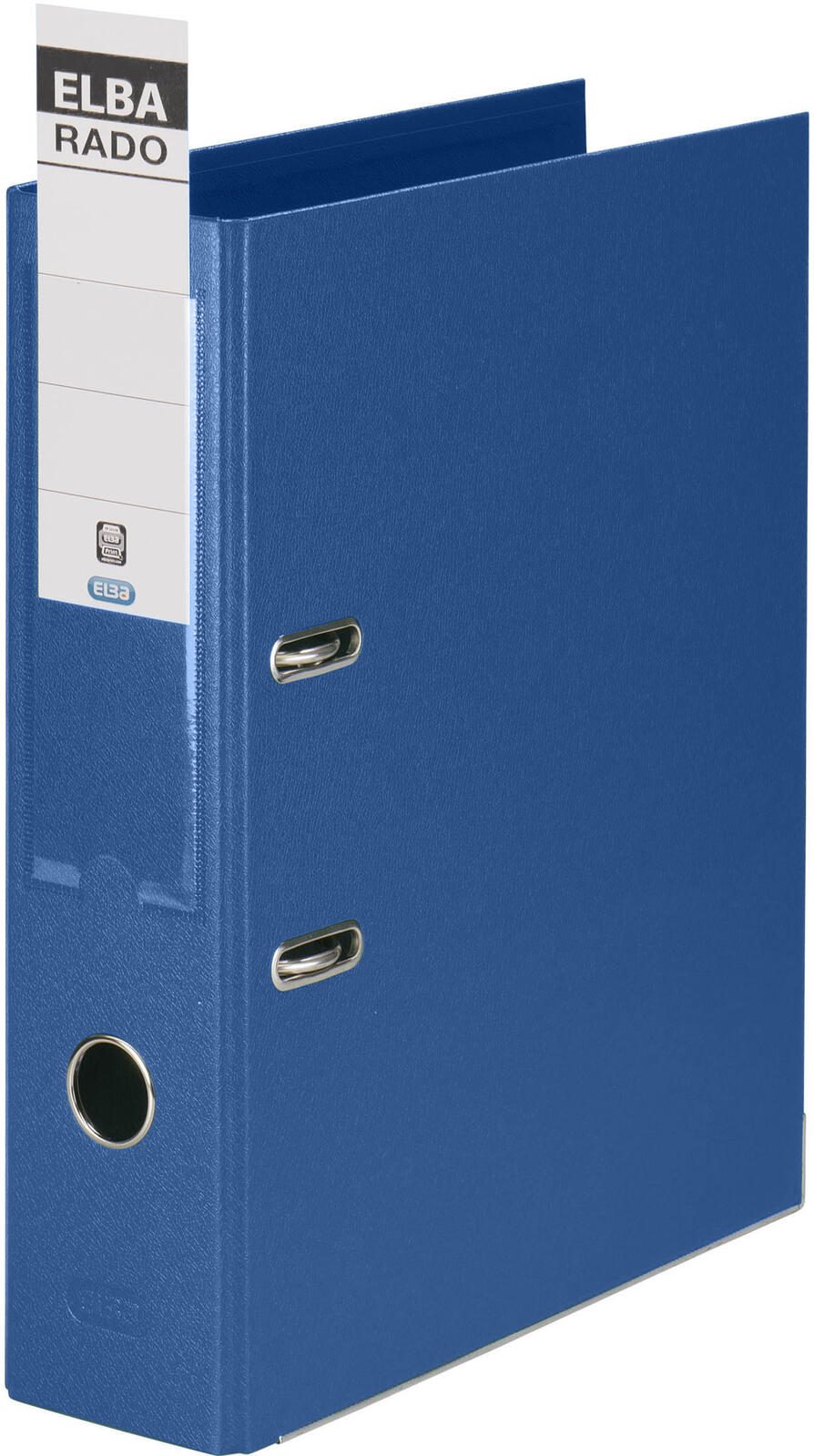 ELBA Ordner Rückenbreite 8 cm DIN A4 Kunststoff blau