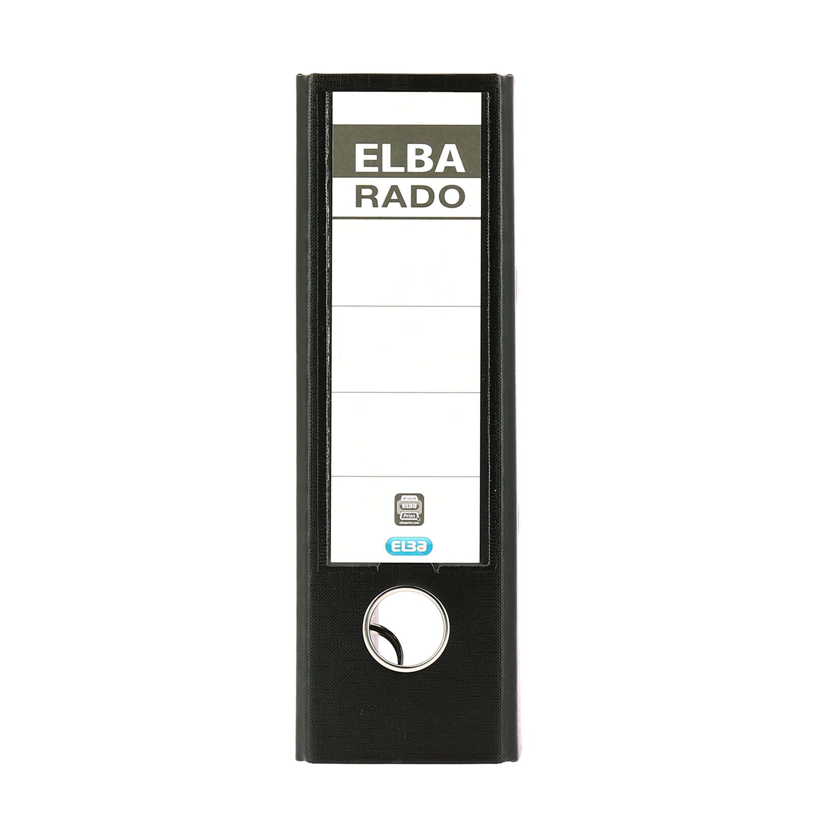 ELBA Ordner Rückenbreite 7.5 cm DIN A5 hoch Kunststoff schwarz