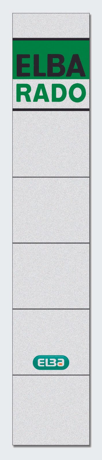 ELBA Ordneretiketten für 5 cm Rückenbreite 34,0 x 190,0 mm