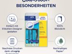 AVERY Zweckform Ordneretiketten 61,0 x 297,0 mm blau
