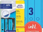 AVERY Zweckform Ordneretiketten 61,0 x 297,0 mm blau