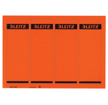 LEITZ 1685 Ordneretiketten für 8 cm Rückenbreite 61,5 x 192,0 mm, rot