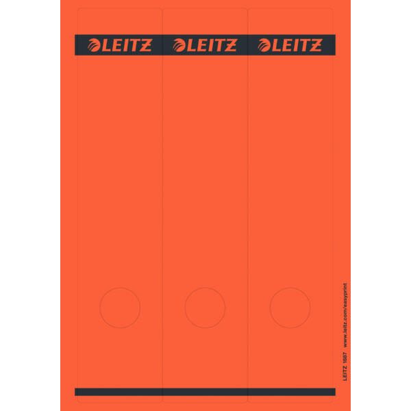 LEITZ 1687 Ordneretiketten für 8 cm Rückenbreite 61,5 x 285,0 mm