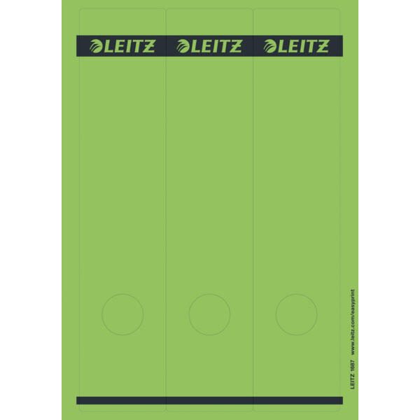 LEITZ 1687 Ordneretiketten für 8 cm Rückenbreite 61,5 x 285,0 mm
