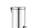 Zeller Mülleimer 12,0 l edelstahl