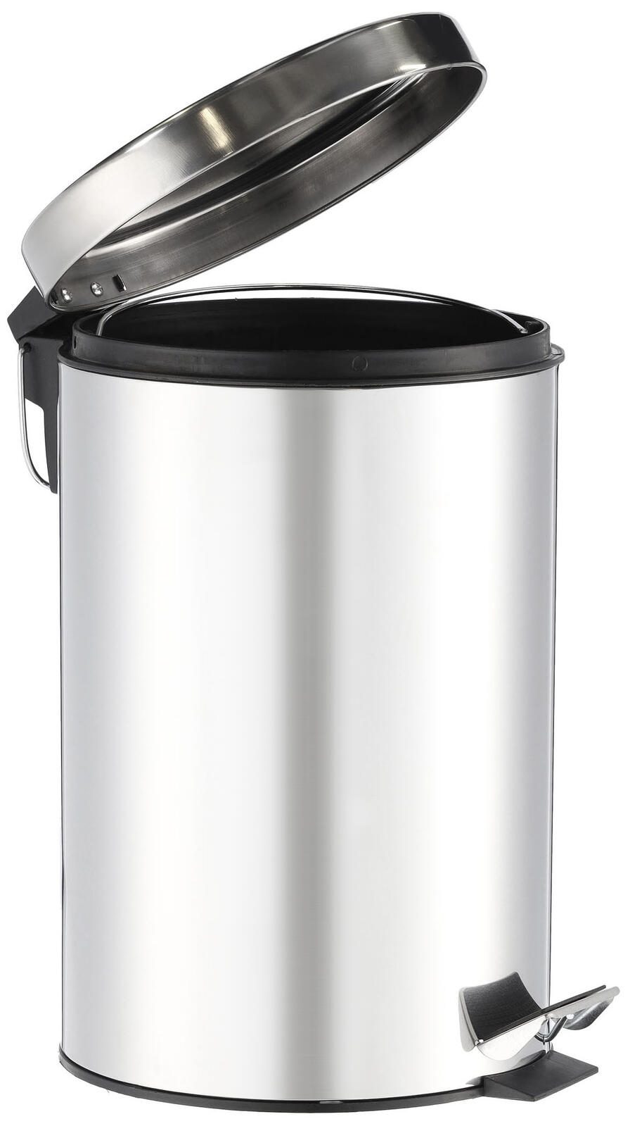 Zeller Mülleimer 12,0 l edelstahl