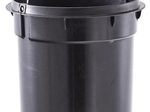 Zeller Mülleimer 12,0 l edelstahl