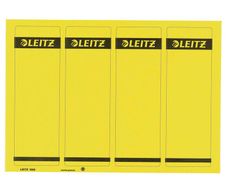 LEITZ 1685 Ordneretiketten für 8 cm Rückenbreite 61,5 x 192,0 mm, gelb