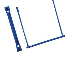 Top-Print Abheftbügel E-Clip   blau