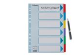 Esselte Ordnerregister Vollformat blanko DIN A4