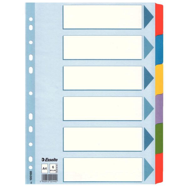 Esselte Ordnerregister Vollformat blanko DIN A4