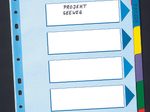 Esselte Ordnerregister Vollformat blanko DIN A4