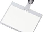 DURABLE Namensschilder transparent 9 cm x 6 cm