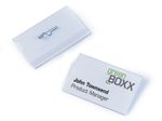 DURABLE Namensschilder transparent 9 cm x 5.4 cm