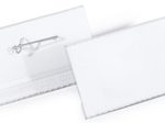 DURABLE Namensschilder transparent 7.5 cm x 4 cm