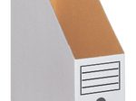 Top-Print Archiv-Stehsammler Wellpappe weiß , DIN A4