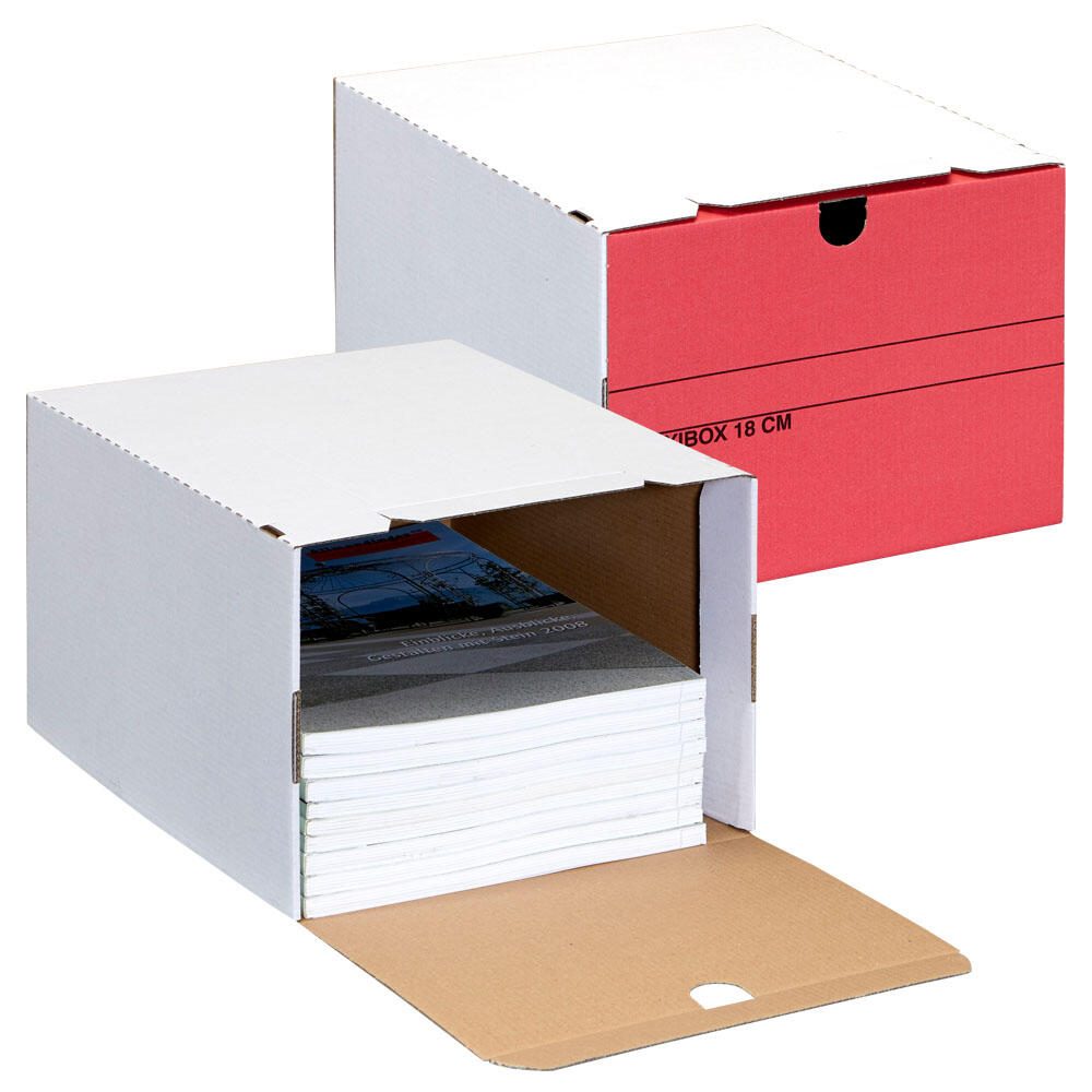 Top-Print Archivboxen für individuelle Aufbewahrung 24,4 x 32,1 x 18,5 cm