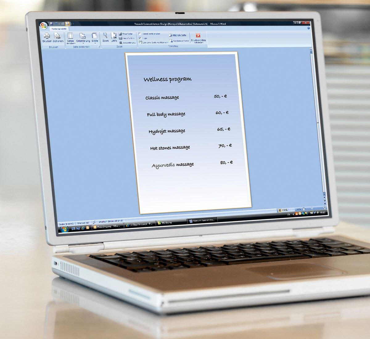 SIGEL Farbverlauf Motivpapier DIN A4 90 g/m²