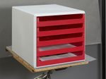 M&M Schubladenbox 30050906  DIN A4 28,5 x 35,7 x 26,0 cm
