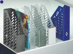 HAN Stehsammler Klassik antistatischer, schwermetallfreier Kunststoff blau , DIN A4