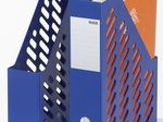 HAN Stehsammler Klassik antistatischer, schwermetallfreier Kunststoff blau , DIN A4