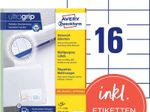 AVERY Zweckform Etiketten 3484 weiß 105,0 x 37,0 mm