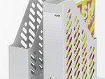 HAN Stehsammler Klassik antistatischer, schwermetallfreier Kunststoff lichtgrau , DIN A4