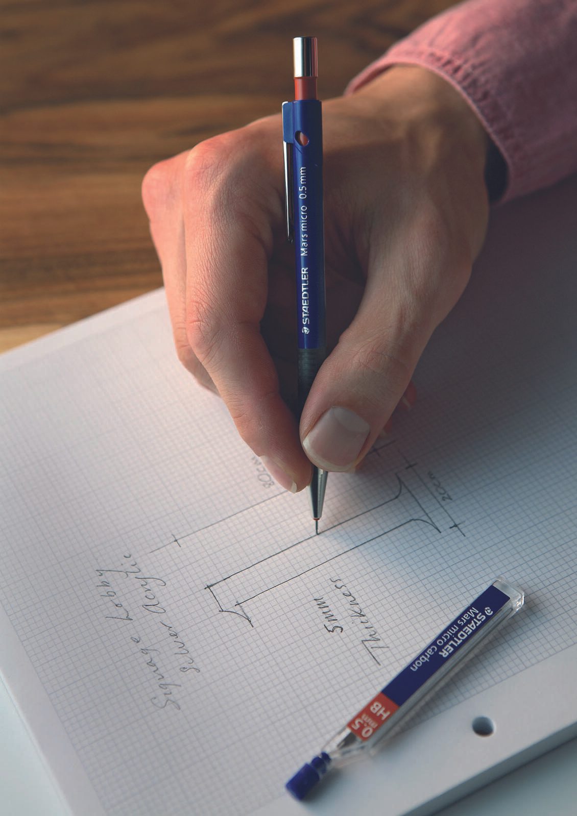 STAEDTLER Druckbleistift MARSMICRO