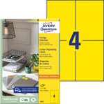 AVERY Zweckform Etiketten 3459 gelb 105,0 x 148,0 mm