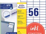 AVERY Zweckform Etiketten 3668 weiß 52,5 x 21,2 mm