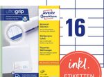 AVERY Zweckform Etiketten 3665 weiß 105,0 x 33,8 mm