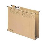 LEITZ ALPHA® 1941 Hängesammler DIN A4 6 cm naturbraun