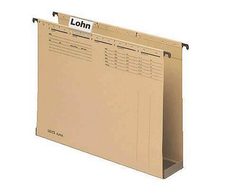 LEITZ ALPHA® 1941 Hängesammler DIN A4 6 cm naturbraun