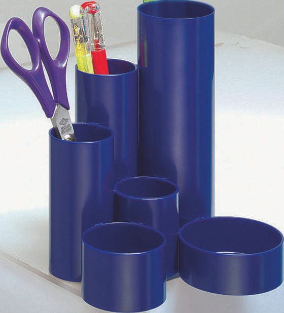 WEDO Junior Butler Stiftehalter 13,5 x 12,0 x 14,8 cm blau