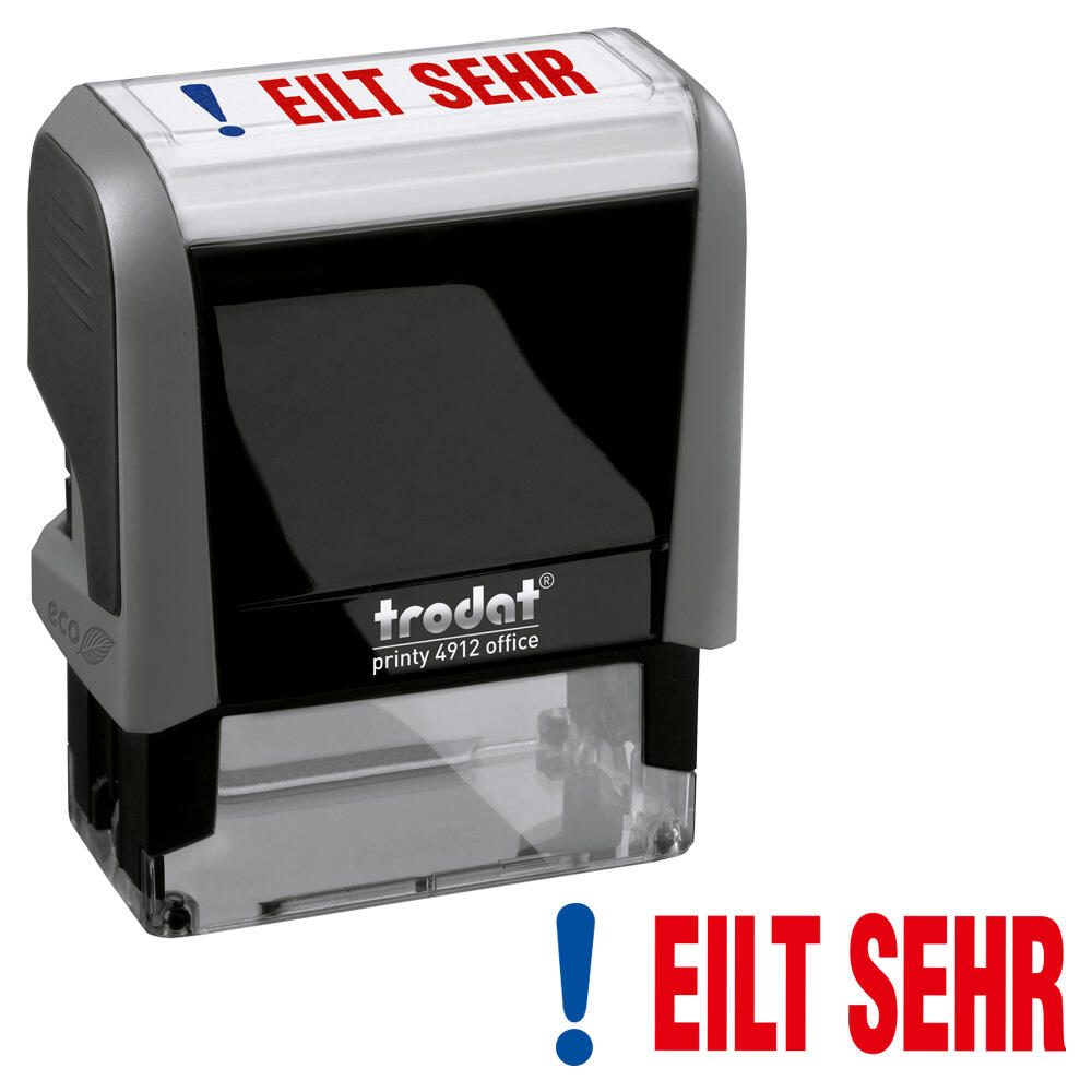trodat Textstempel Office Ecoprinty "EILT SEHR" 