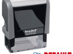 trodat Textstempel Office Ecoprinty "BEZAHLT" 