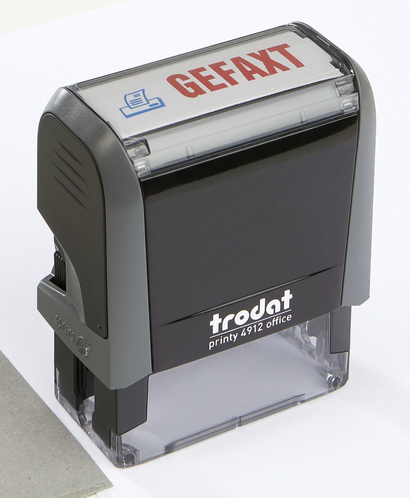 trodat Textstempel Office Ecoprinty "GEFAXT"
