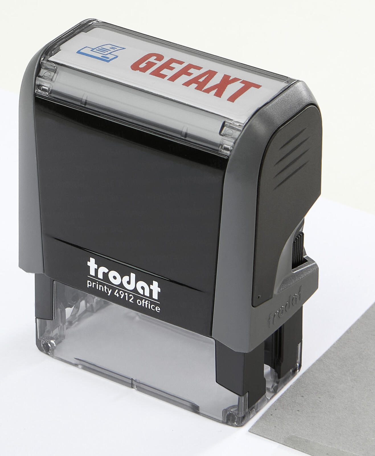 trodat Textstempel Office Ecoprinty "GEFAXT"