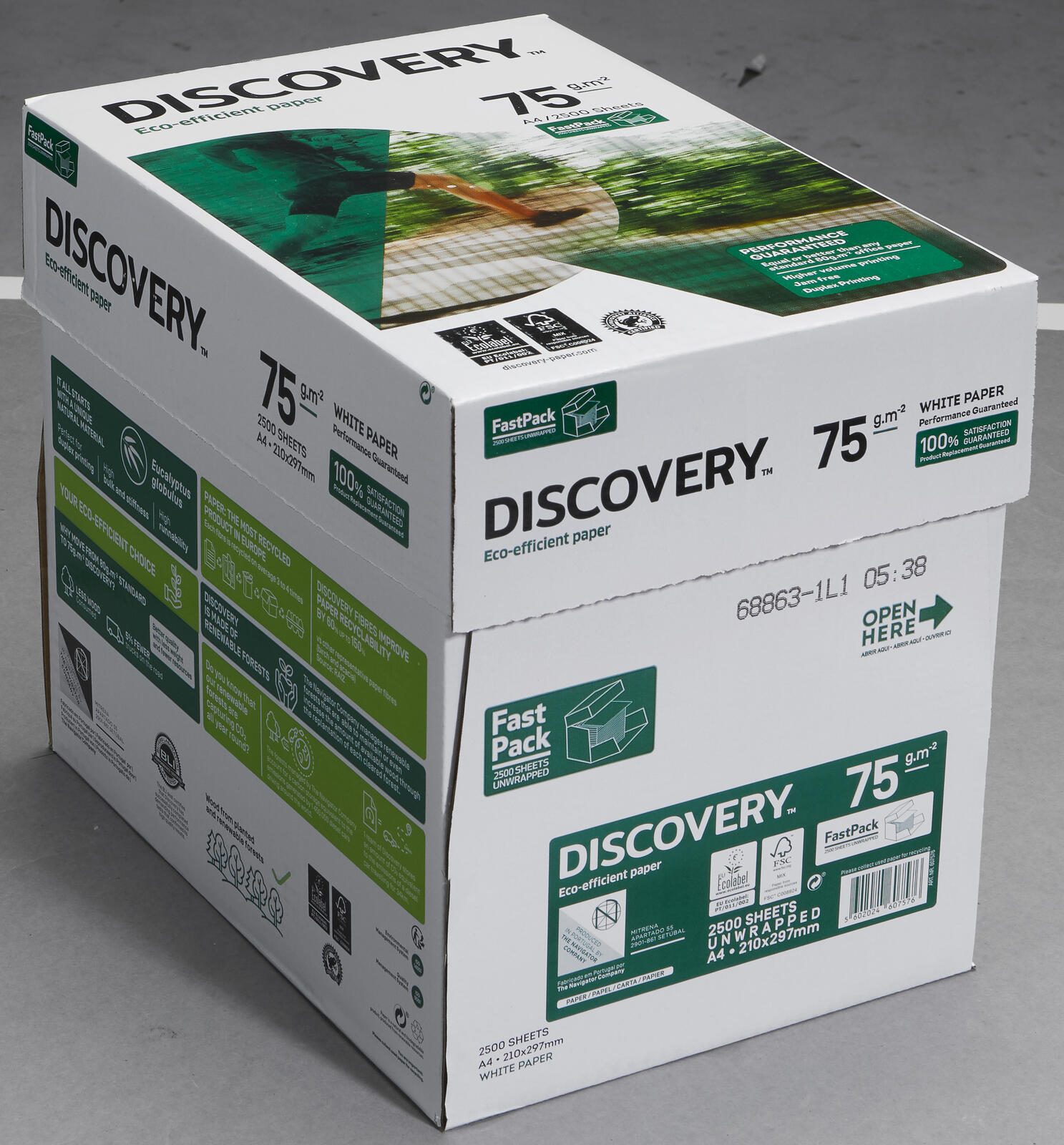 DISCOVERY Kopierpapier DIN A4 75 g/m²