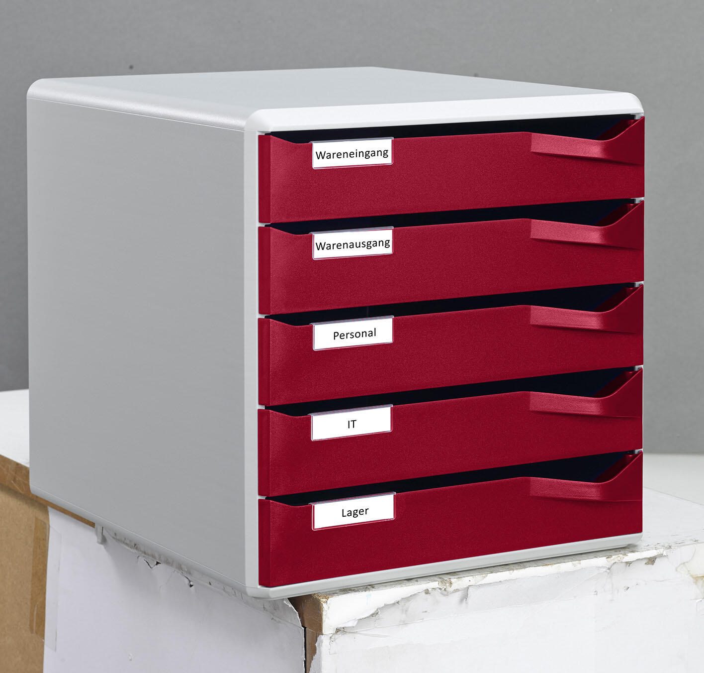LEITZ Schubladenbox 52800028  DIN A4 28,5 x 35,5 x 29,0 cm