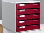 LEITZ Schubladenbox 52800028  DIN A4 28,5 x 35,5 x 29,0 cm