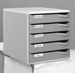 LEITZ Schubladenbox 52800089  DIN A4 28,5 x 35,5 x 29,0 cm