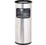 DURABLE Standaschenbecher silbermetallic