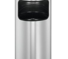 DURABLE Standaschenbecher silbermetallic