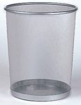 Zeller Papierkorb 17,5 l alu