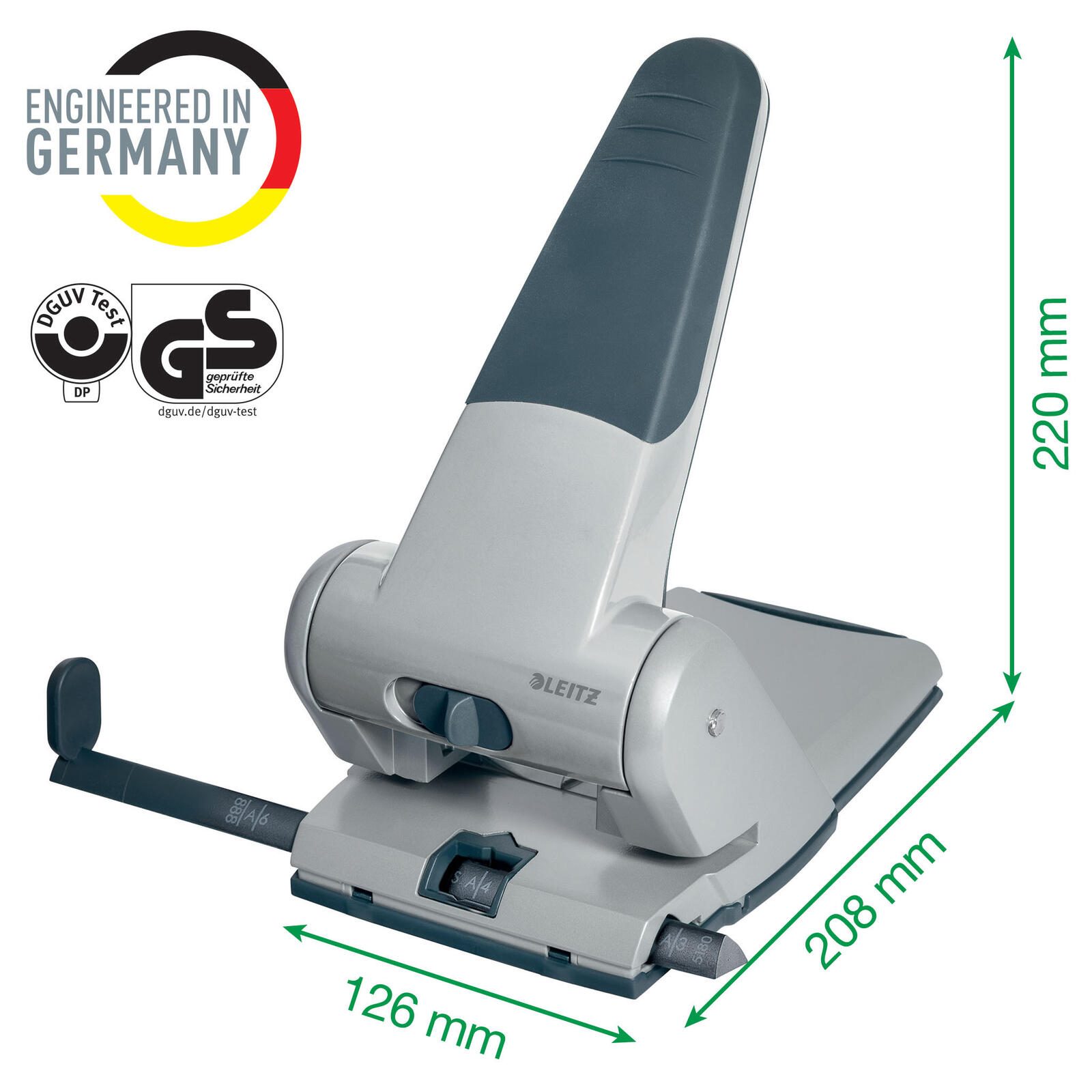 LEITZ Registraturlocher 5180 silber